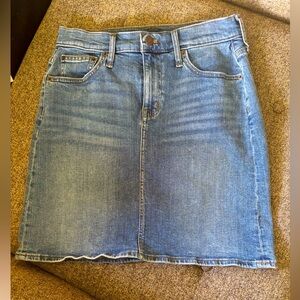 J Crew Denim Mini Skirt Size 2 XS Worn Once